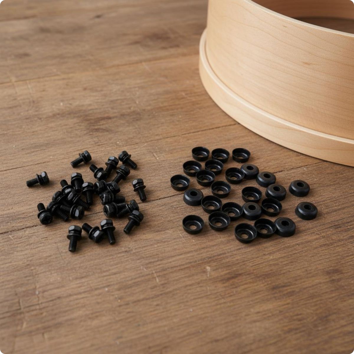M4 Drum Screw Standard Size Music Parts Finely Processed for Musicians