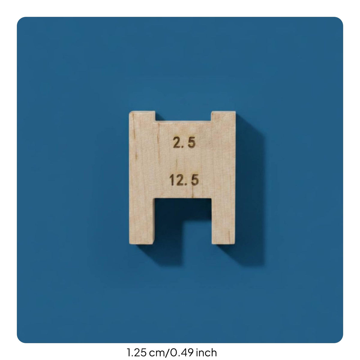 Piano Black Key Height Block Easy to Use Black Key Measuring Block