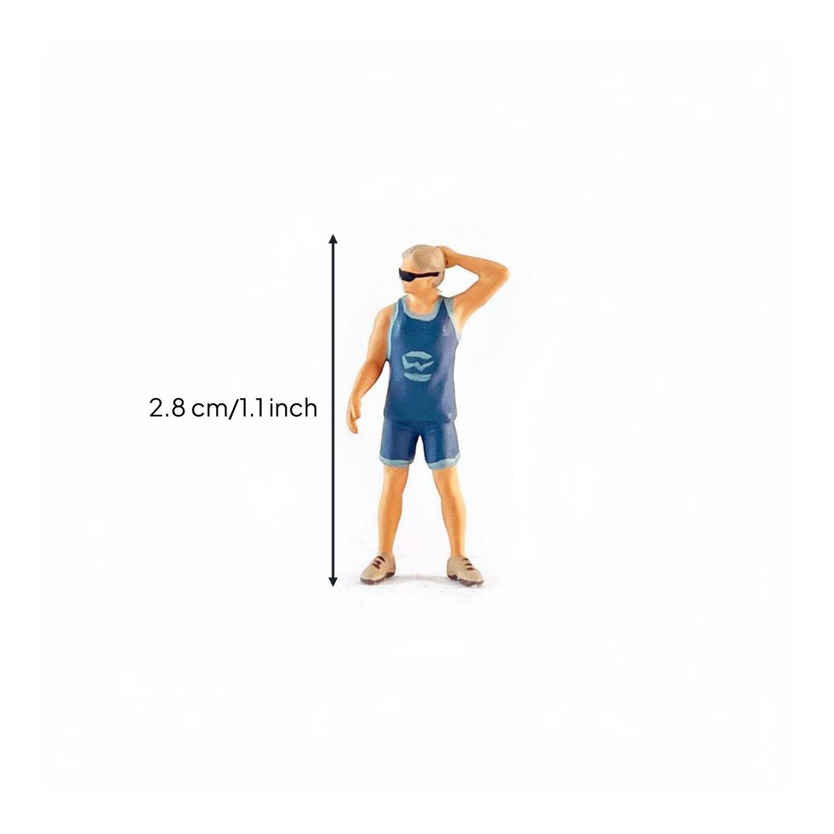 1:64 Scale Police Figure Pre-Painted Scene Figures 3D Printed