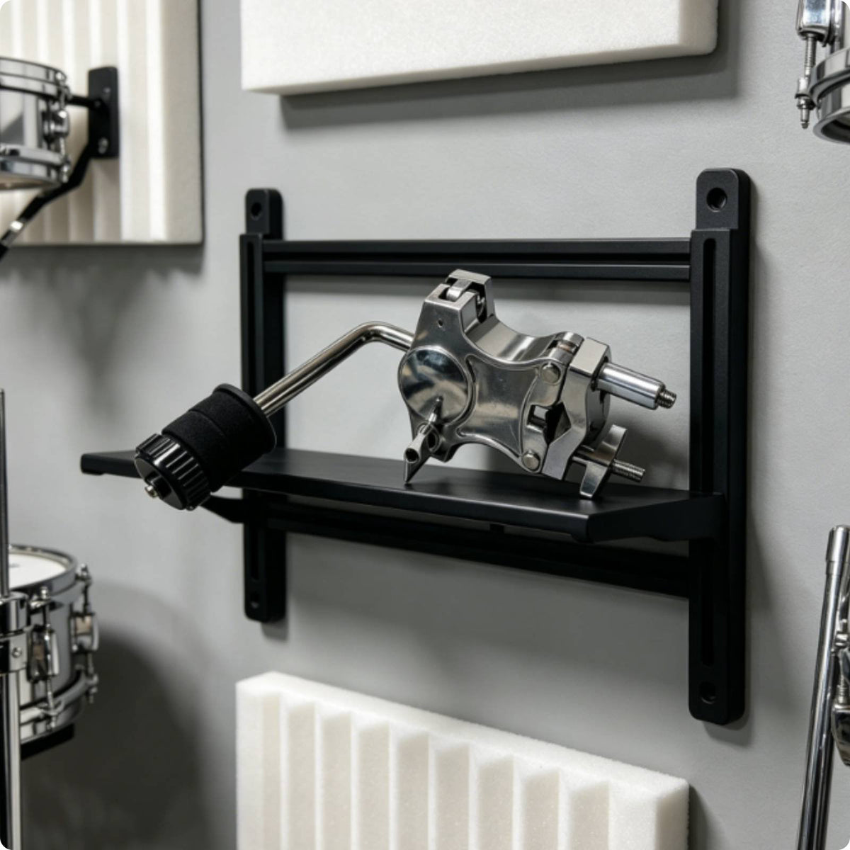 Drum Set Mounting Clamp Metal Cymbal Stand Clamp Music Accessory for Drummers
