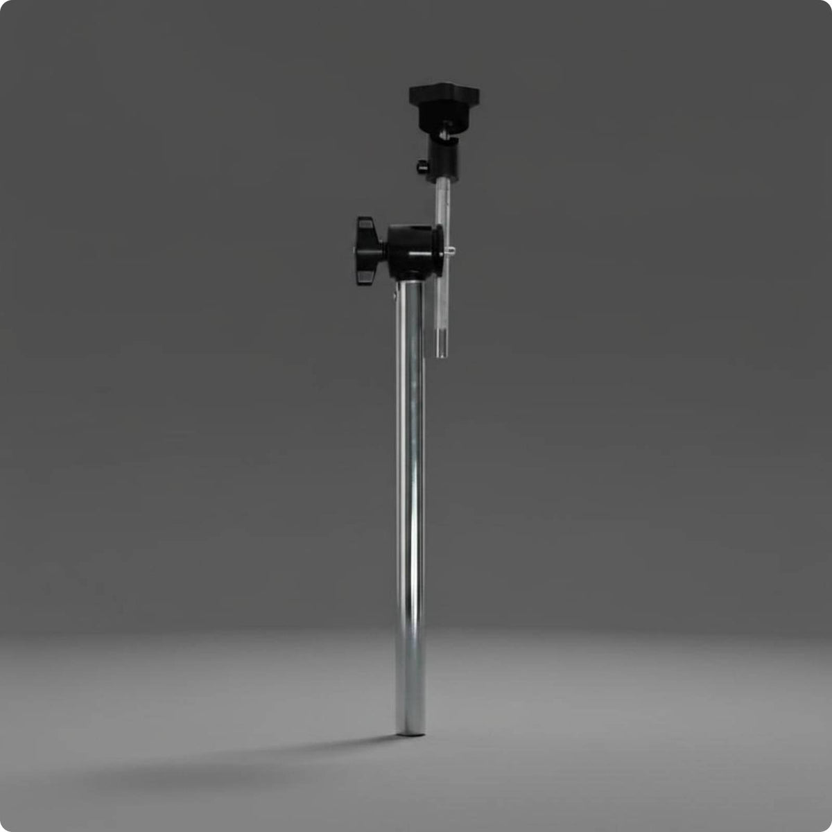 Electronic Drum Cymbal Stand 360-Degree Tilter Two-Stage Cymbal Holder Studio