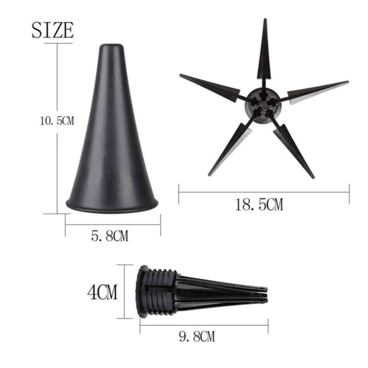 Portable Clarinet Stand Stable Musical Instrument Accessory for Outdoor, Travel