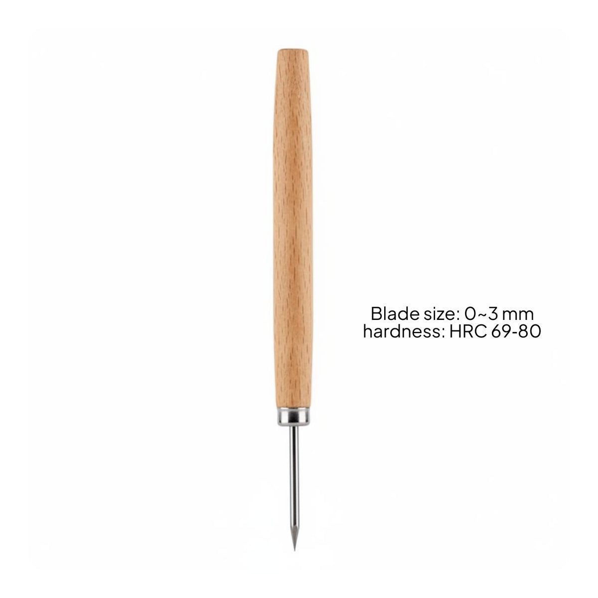 Model Scribing Tool Wood Handle Panel Line Scriber Stainless Steel for Hobbyists