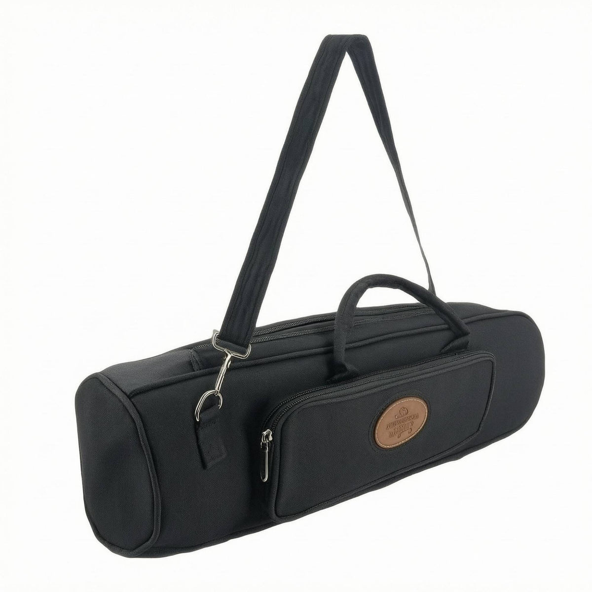 Black Instrument Bag Waterproof Padded Instrument Bag Front Pocket