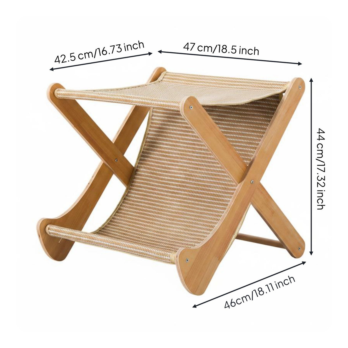 Feline Scratch Bed Self-Entertainment Toy Feline Scratcher Lounge 2-in-1