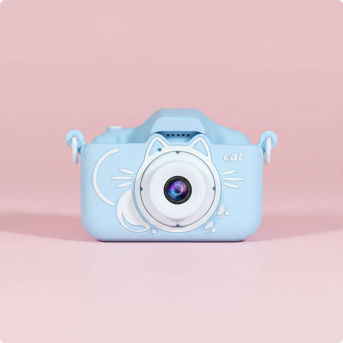 Double Lens Kids Camera Game Function Children's Digital Camera Silicone Case Kids Portable Video Device