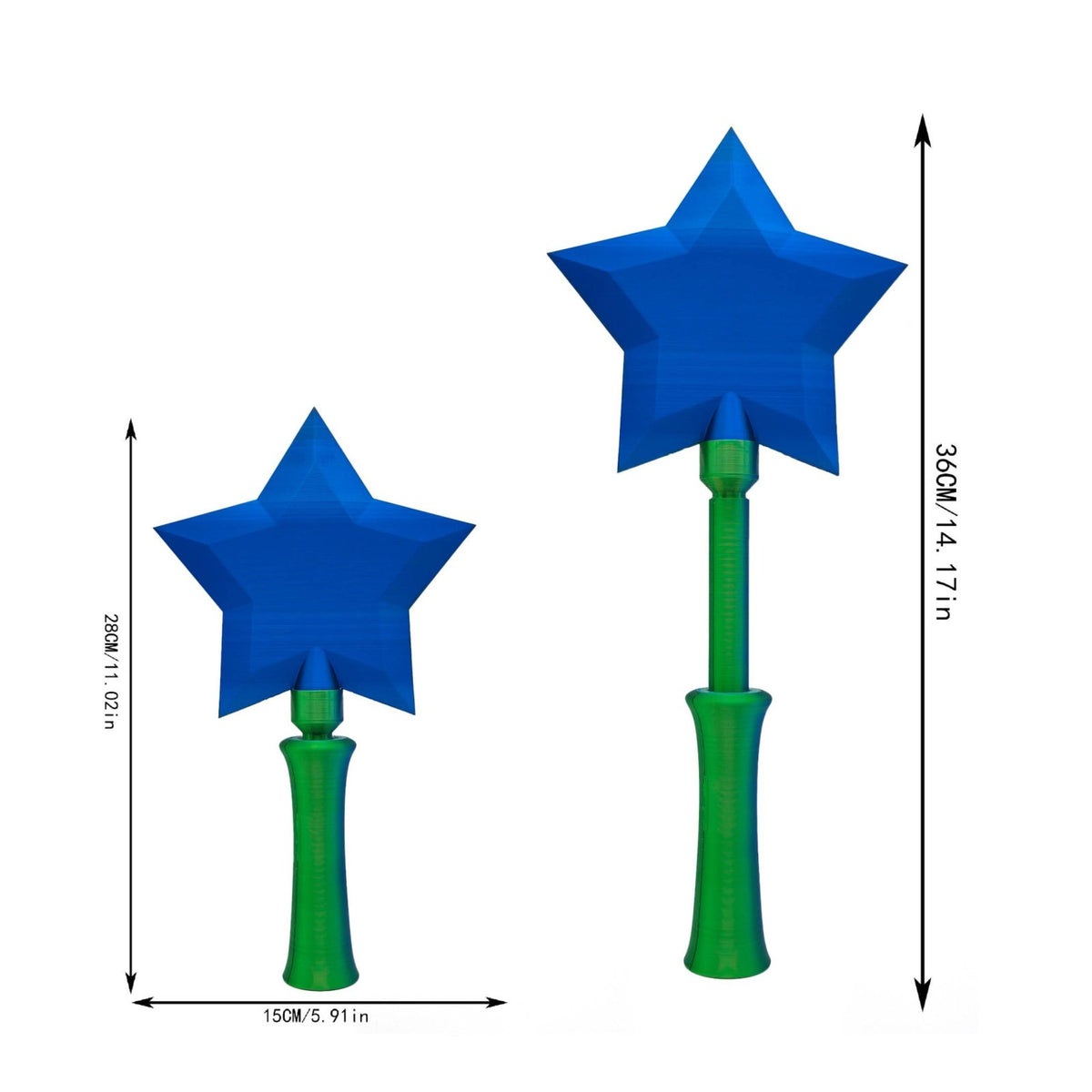 Tap to Pay Wand 3D Printed Enchanted Wand Card Holder Lightweight for Retail