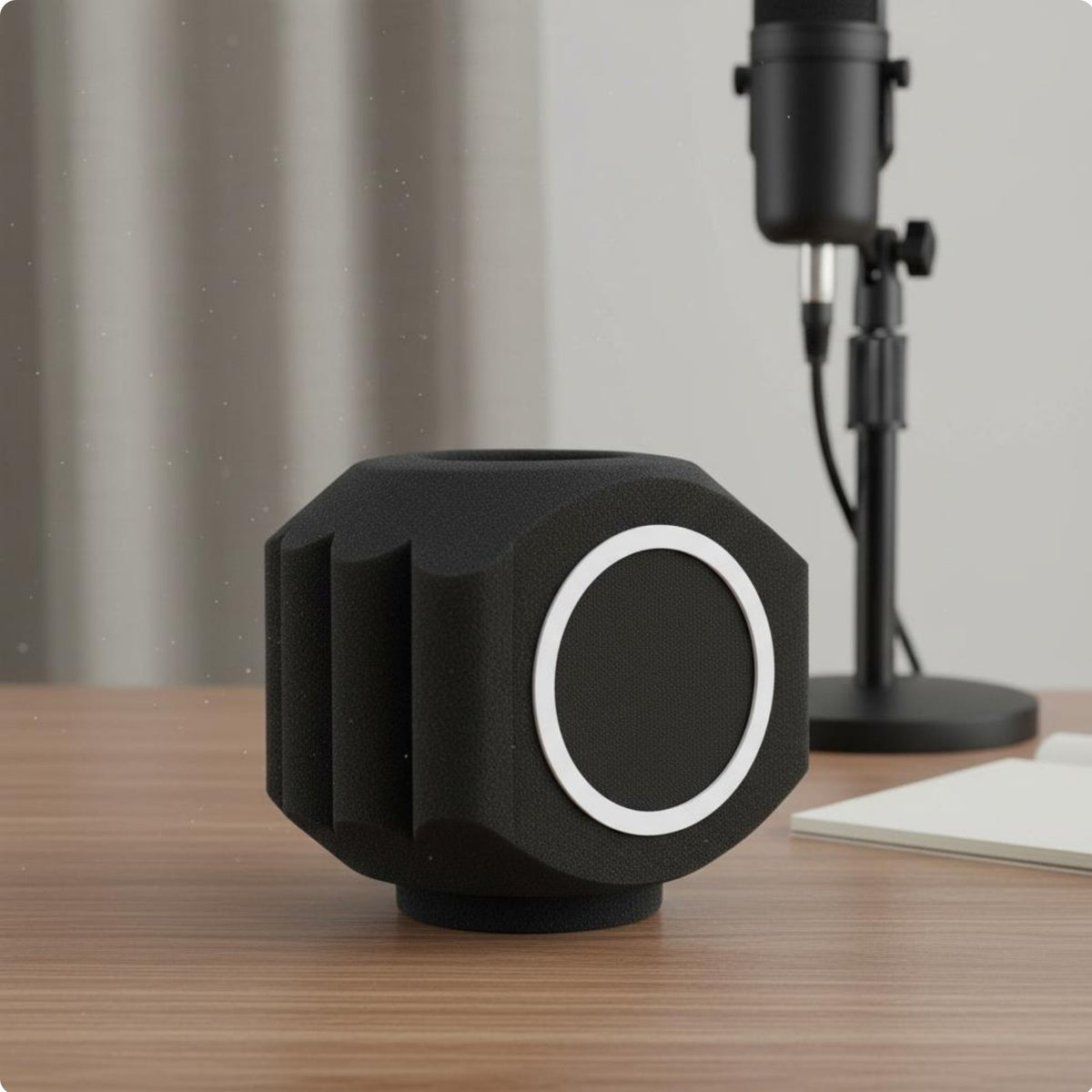 Mic Sound Isolation Cover Lightweight Reflection Filter Easy to Set Up