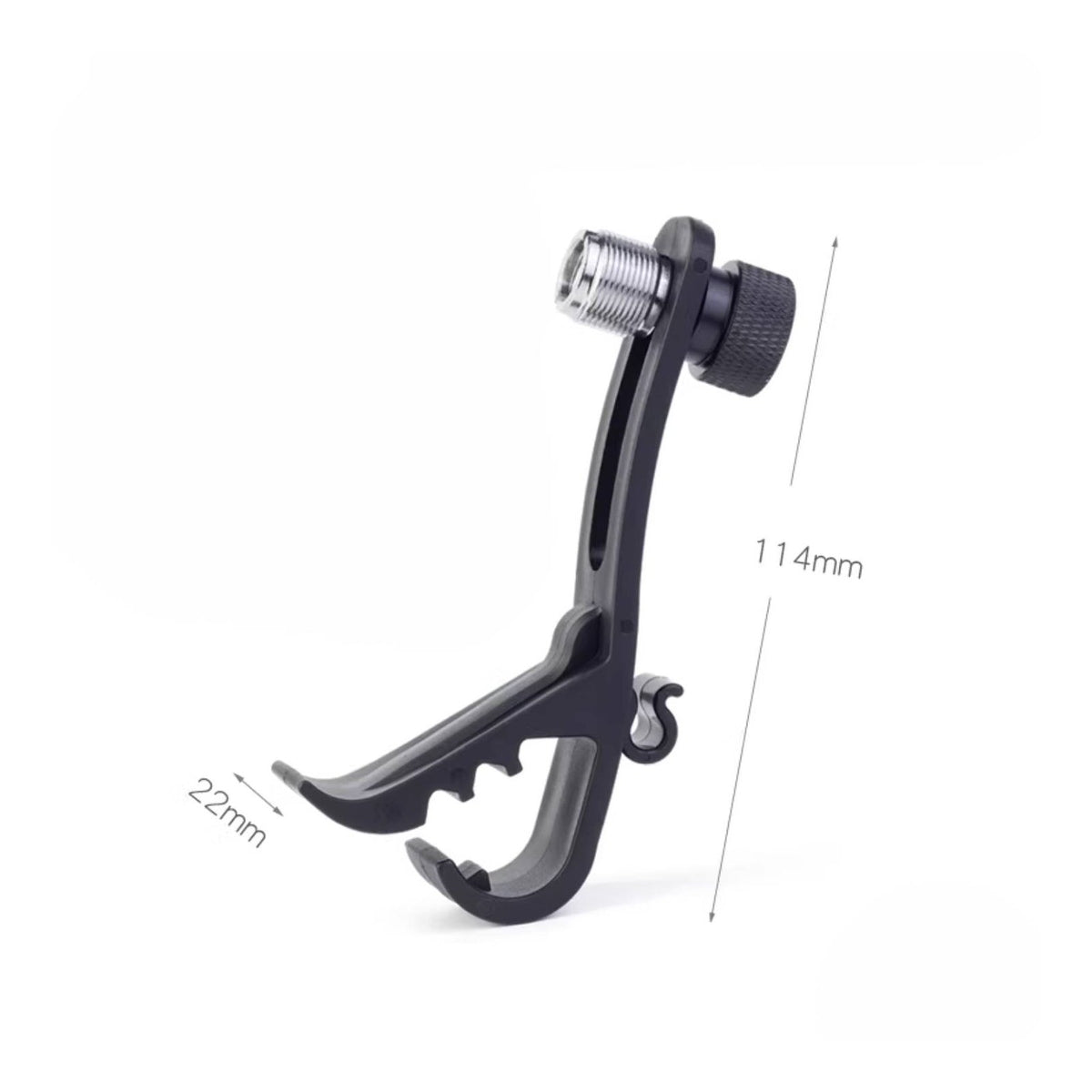 Drum Rim Audio Pickup Clamp Adjustable Angle Musical Instrument Accessory