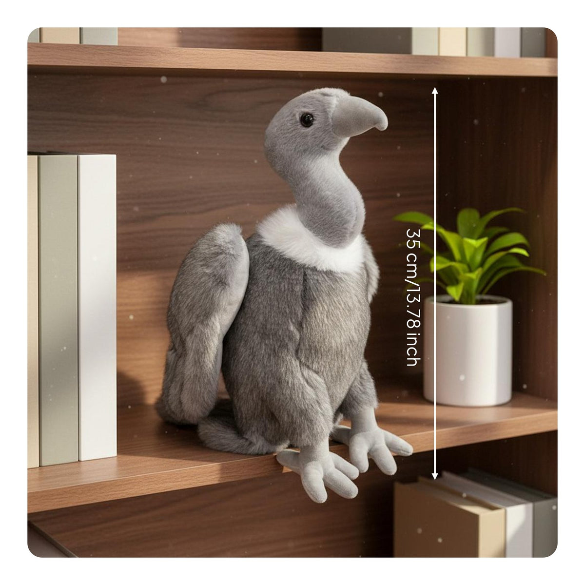 Vulture Stuffed Toy Great Gift Stuffed Vulture Doll for Bedroom