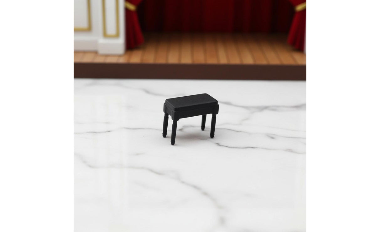 1:64 Concert Pianist Model Collectible Display Piece Mini Piano Musician Statue