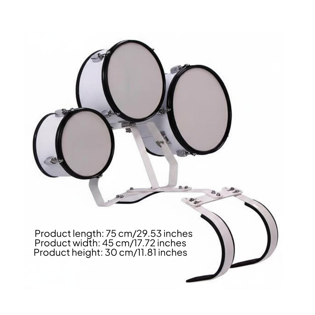 Multi Tone Marching Drum Portable Marching Drum Set for Drummers