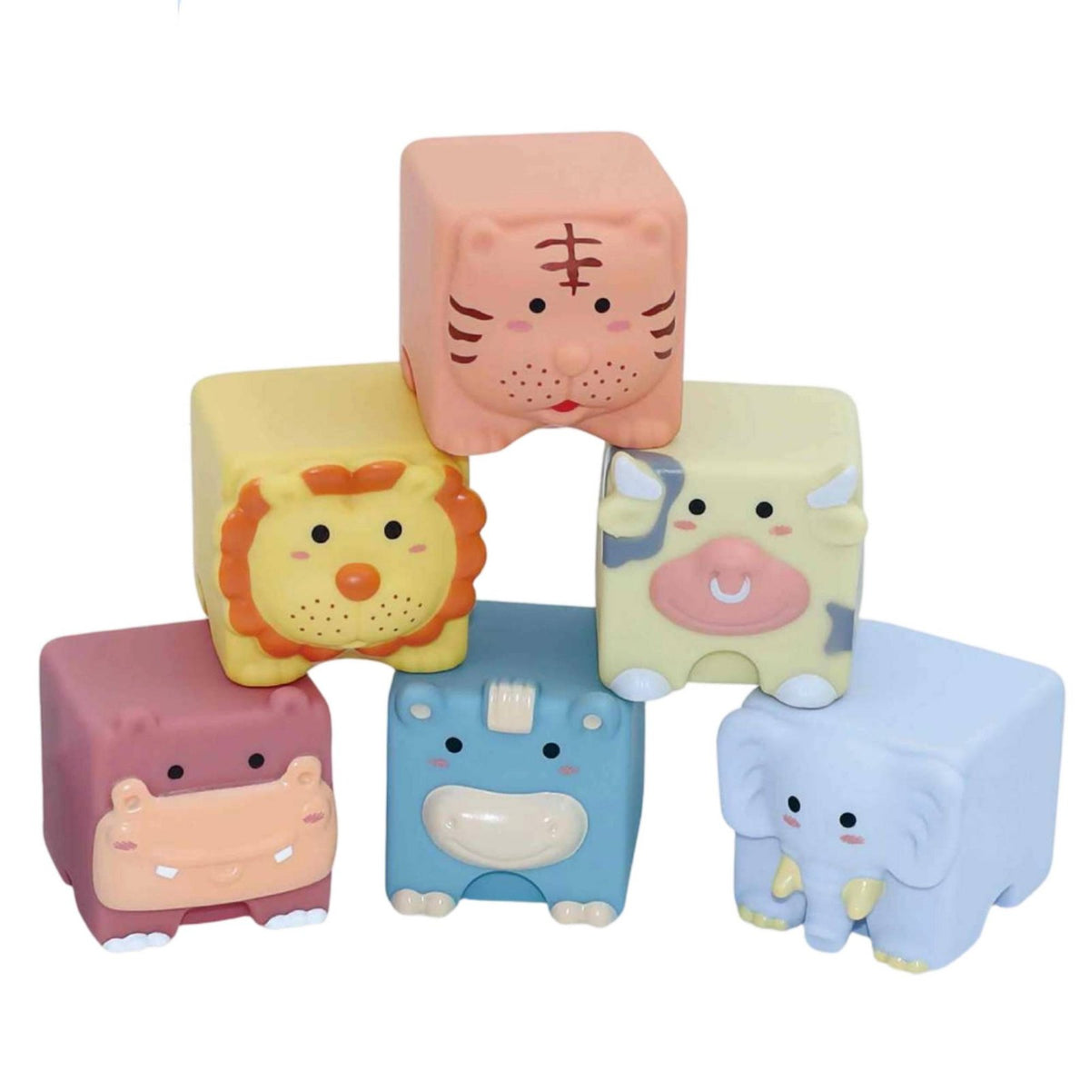 Stacking Bath Toy Easy to Clean Floating Bath Boat Toy Safe Material for Bathtub
