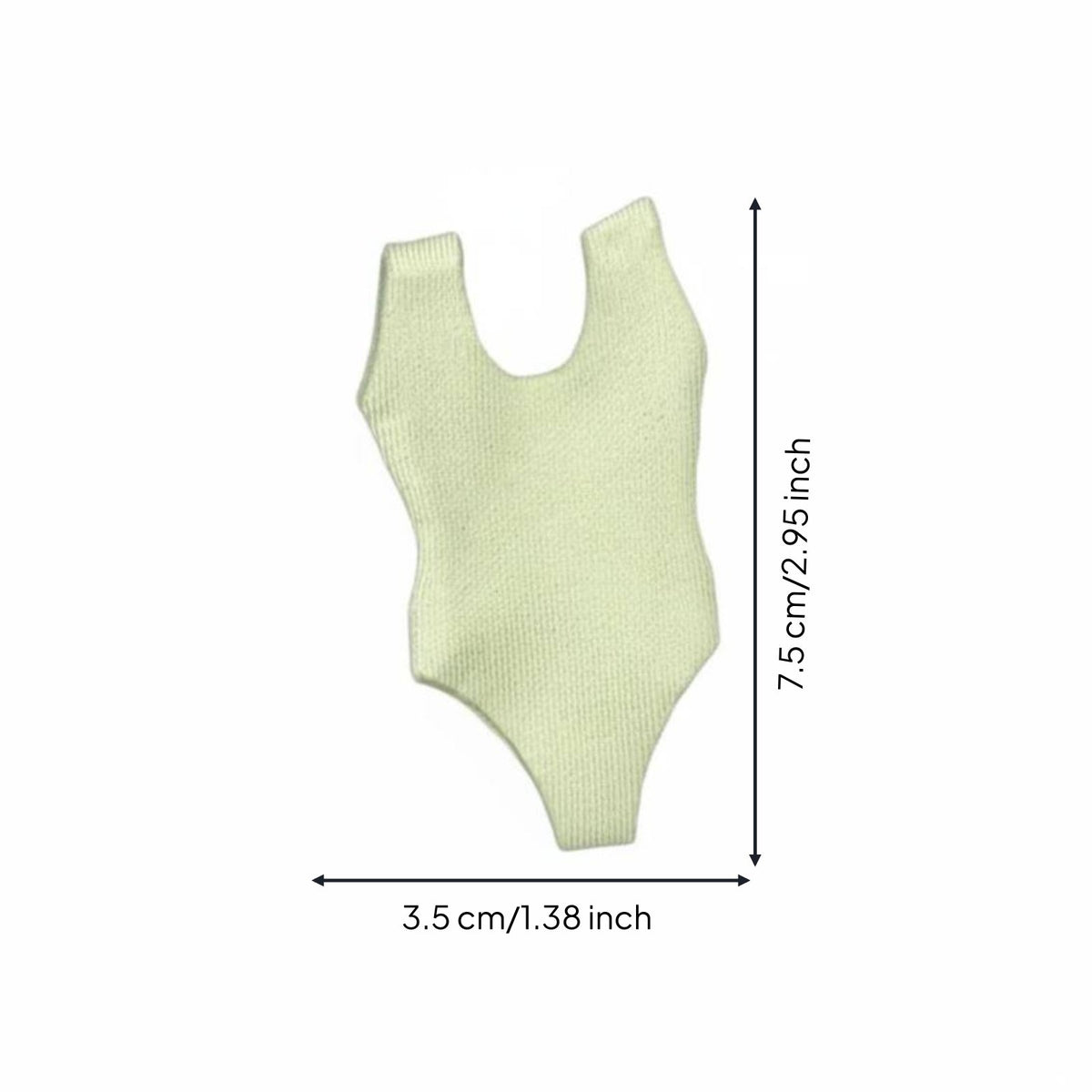 1/12 Scale Single-Piece Swimsuit High-Leg Cut Female Action Figure Bodysuit Sleeveless 6 Inch Figure Swimsuit for Customizers, Hobbyists