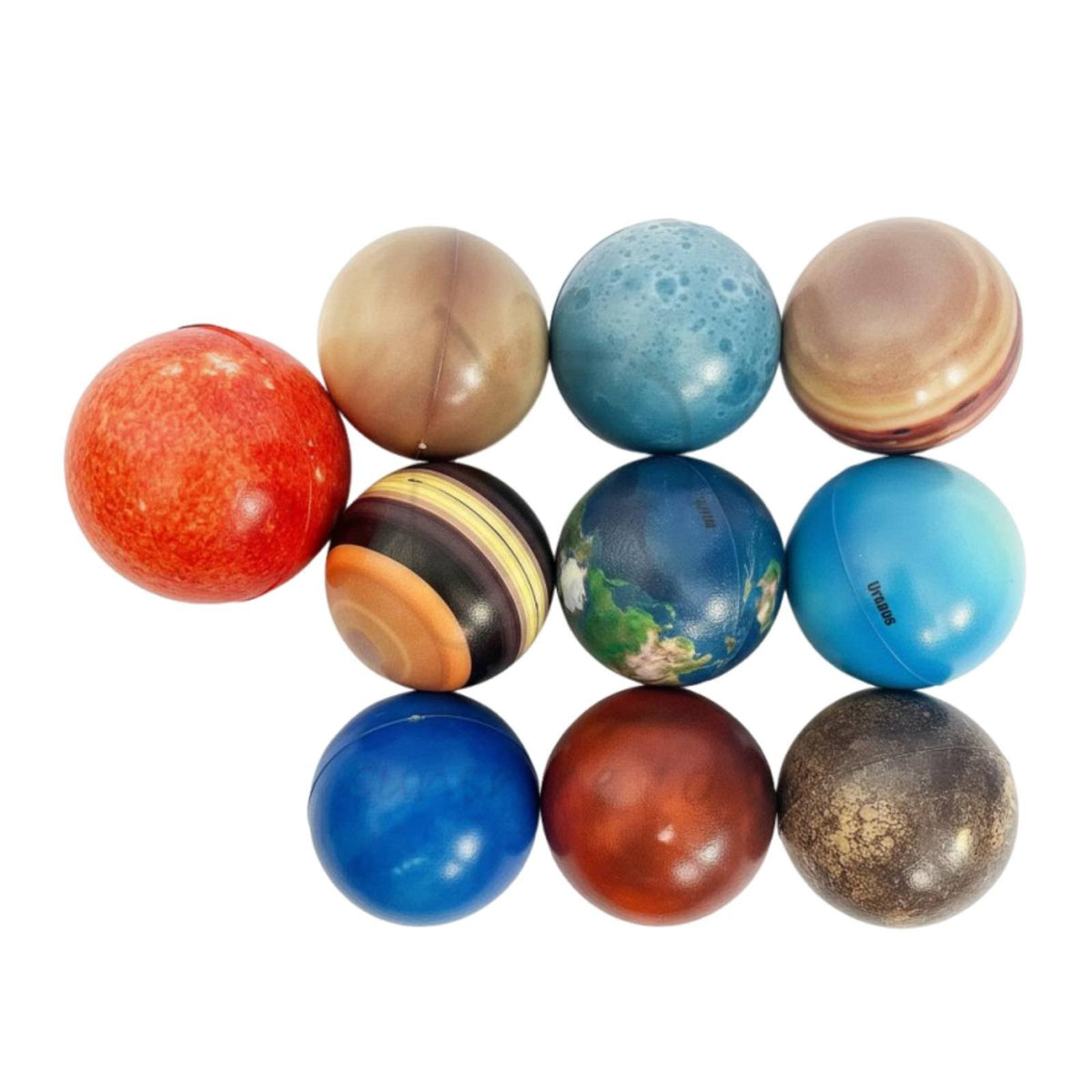 Squeezable Solar System Stress Balls Educational Squishy Toys Slow Rising for Students, Teachers, Classroom, Science Projects, Office