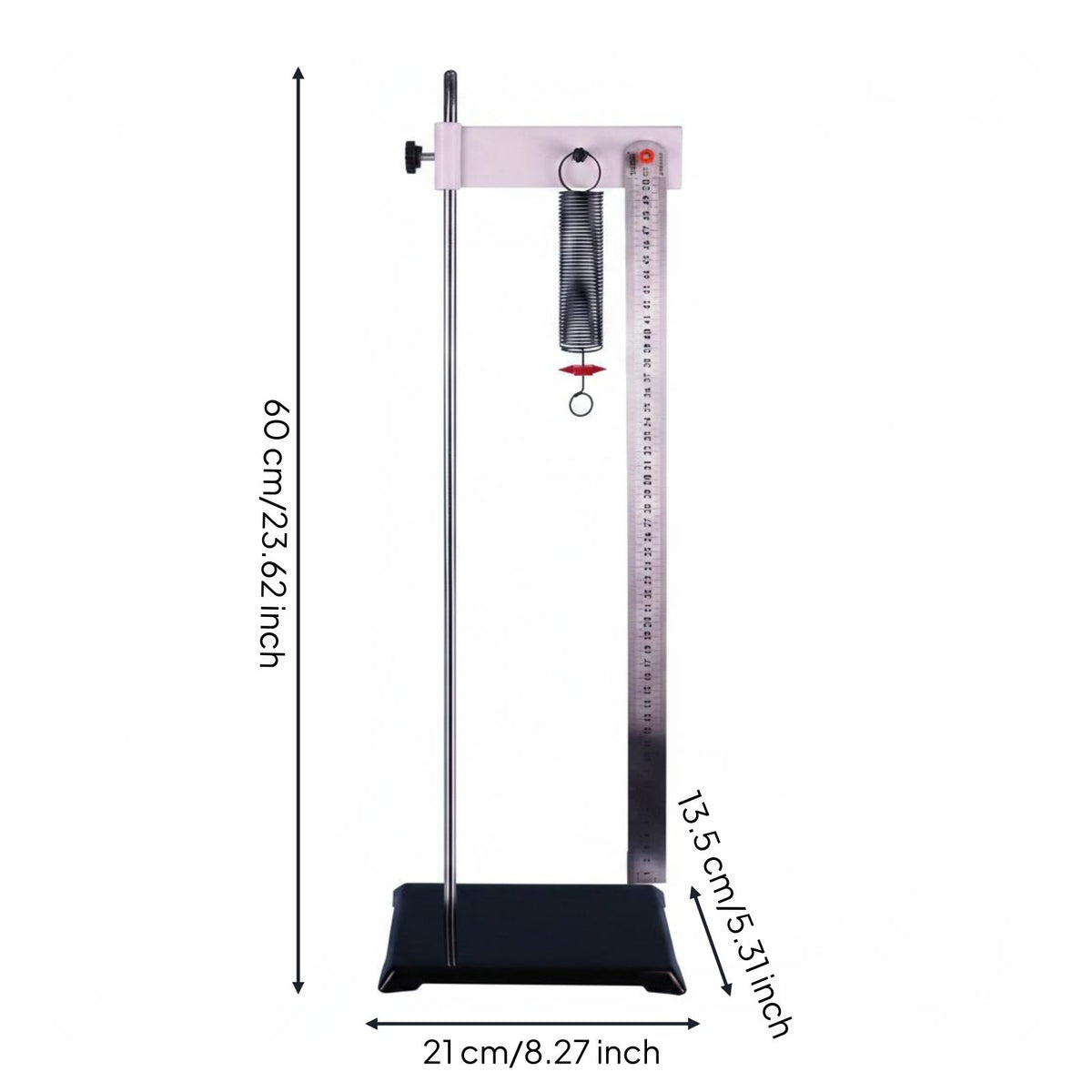 Hooke's Law Demonstration Stand Mechanics Learning Aid Science Laboratory Coil