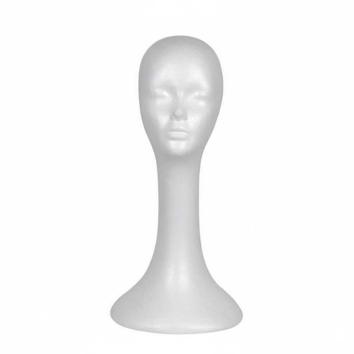 Foam Mannequin Head Stable Base Hairpiece Holder Head for Salon