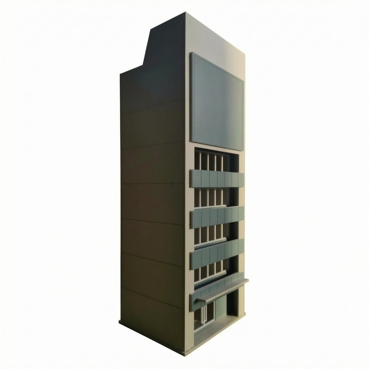 Architectural Model Kit Realistic Glazing Miniature Building Model