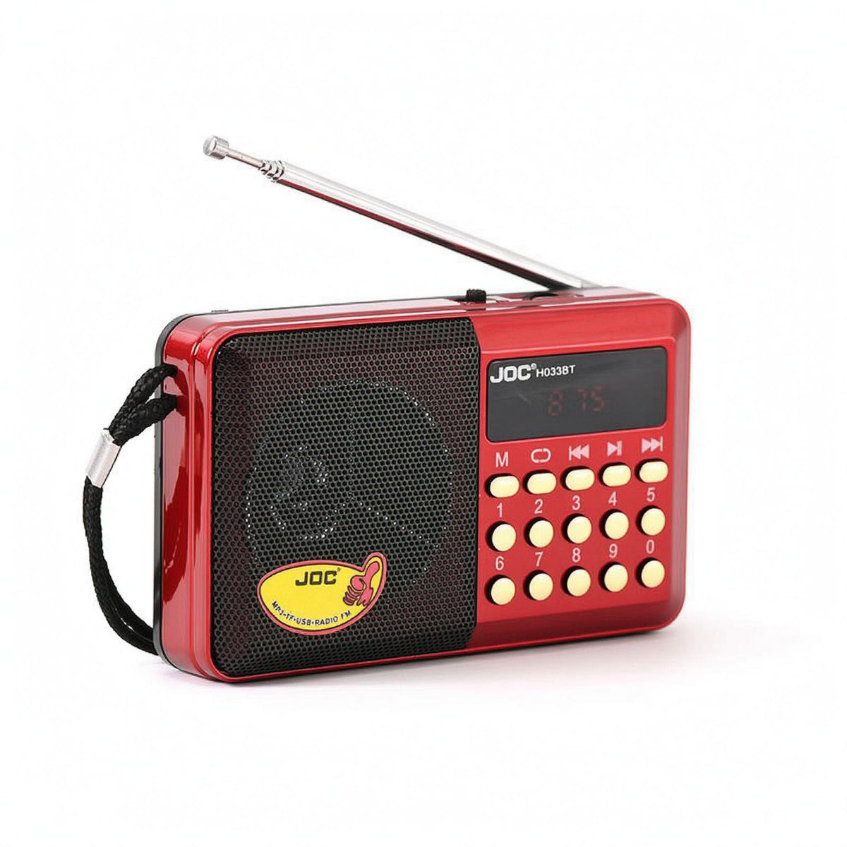 Portable Digital Radio Telescopic Antenna Electronic Device Carrying Strap