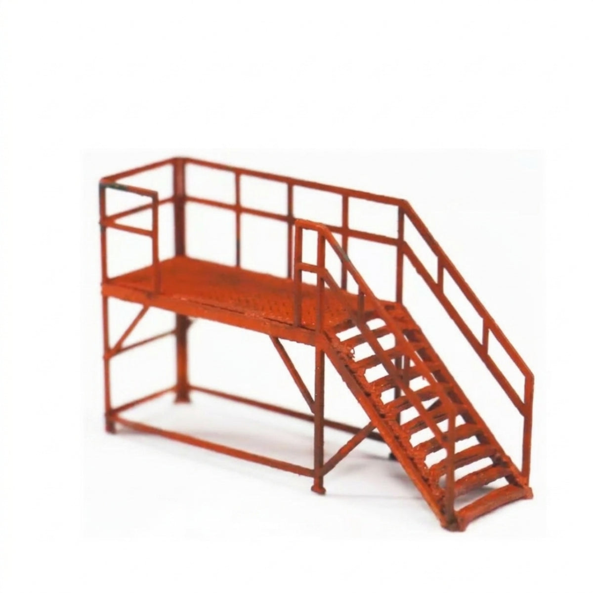 Maintenance Ladder Platform Lifelike Scenery Detailed for Hobbyists