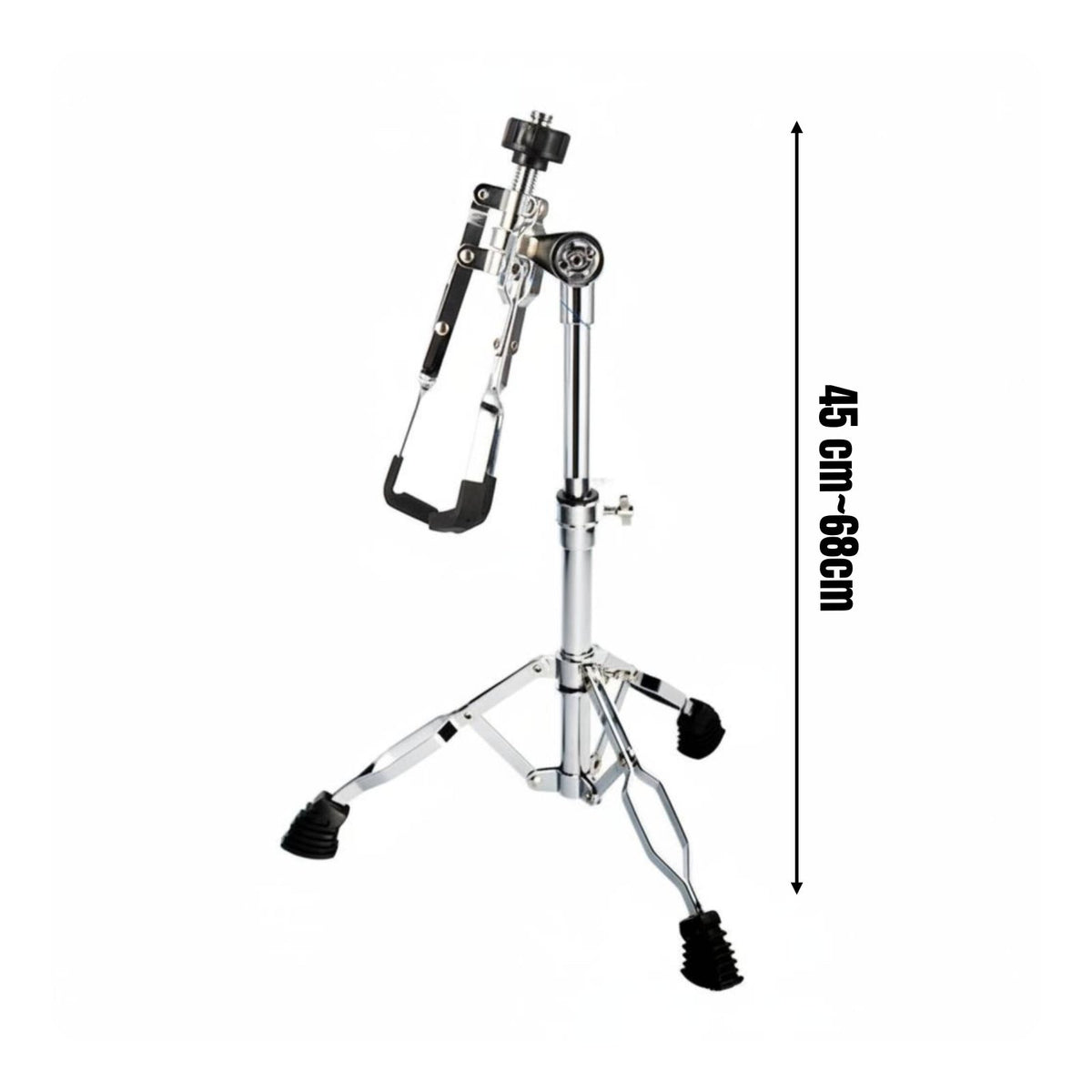 Practice Pad Stand Adjustable Height 12 Inch Drum Pad Stand