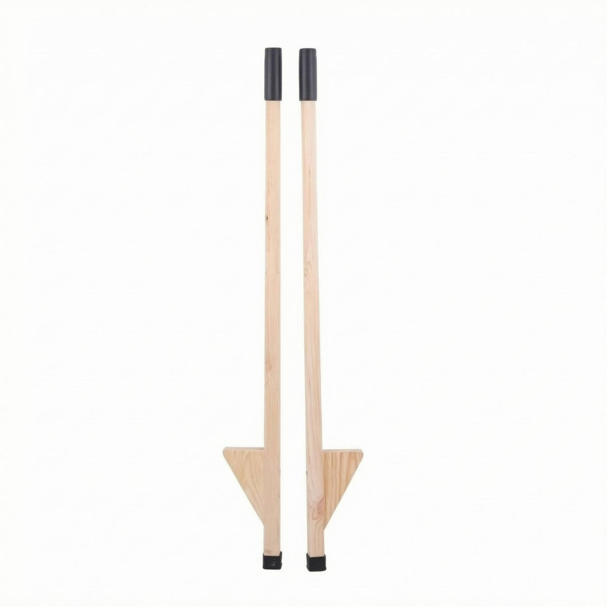 Wooden Stilts Wood Foam Handle Stilts for Children, Stilt Stands for Kindergartens, Traditional Folk