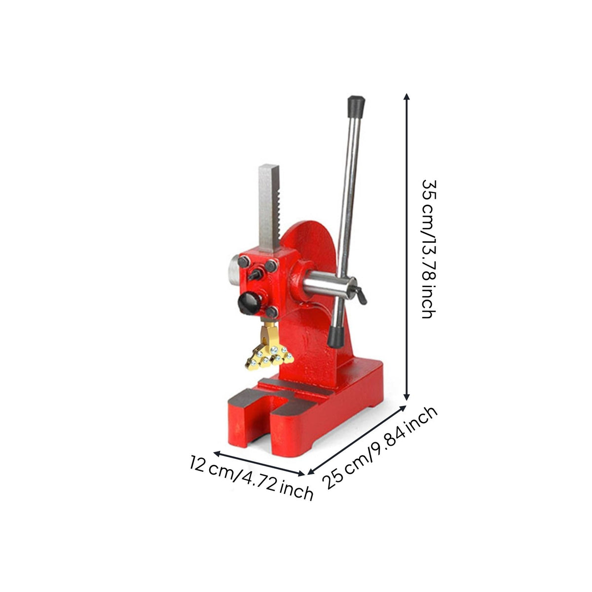 Fret Installation Tool Robust Duty for Instrument Making, Luthiers