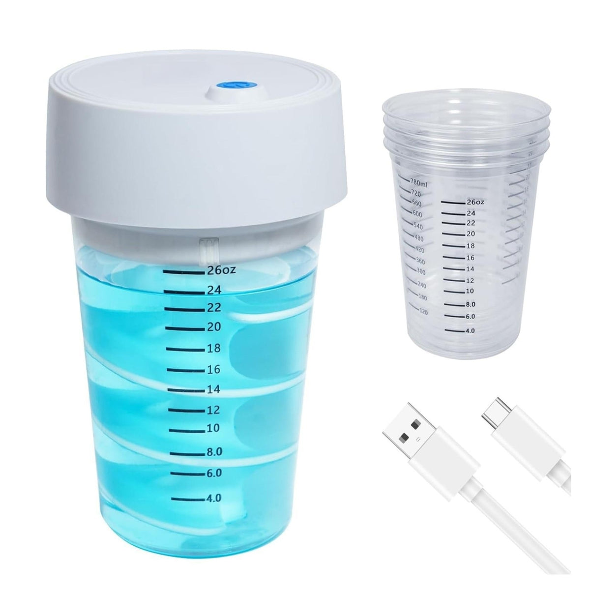 Automatic Resin Mixer USB Charging USB-Powered Resin Mixer 780 Ml Craft Tool