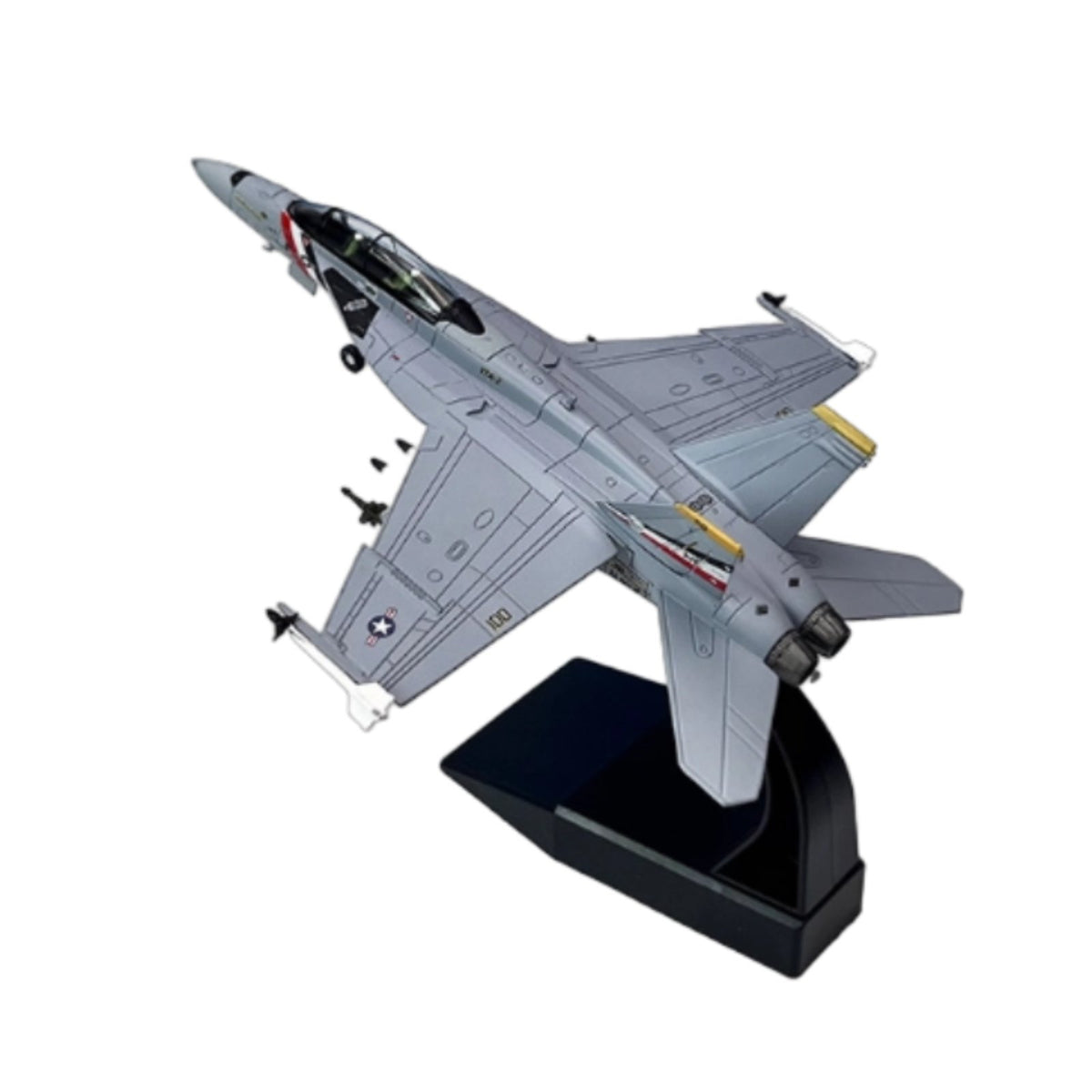 Naval Strike Fighter Jet Model Collector Quality F18 Prize Hunters Jet Detailed Carrier-Based Fighter Model for Collectors