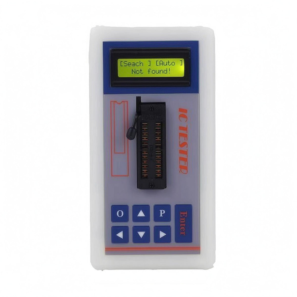 IC Tester Control Buttons Electronic Test Equipment 40-Pin ZIF Socket