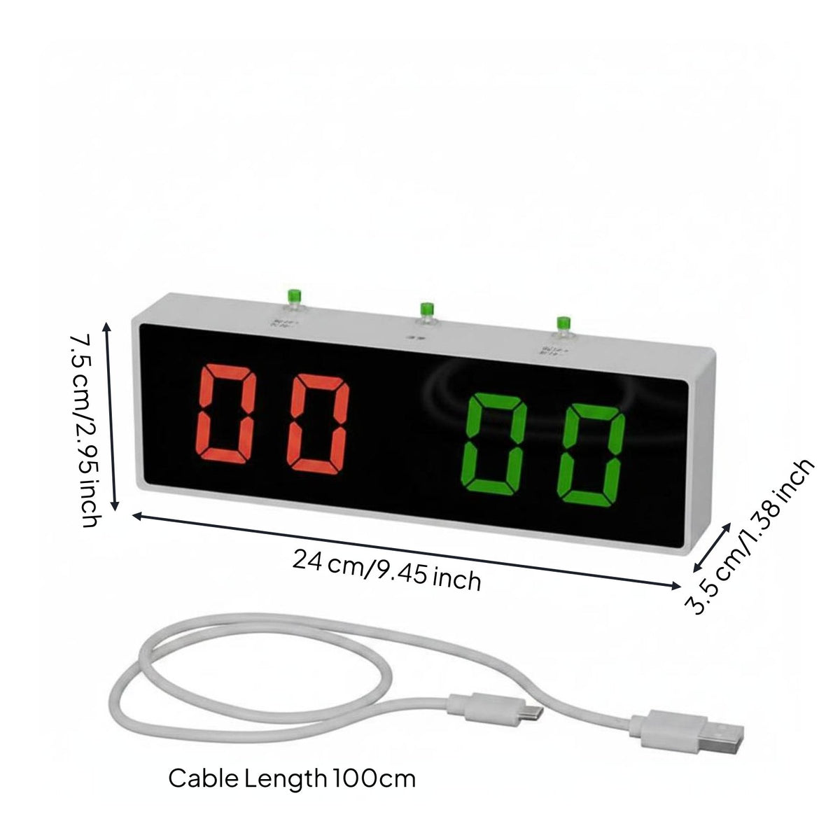 Electronic Billiards Scorer High-Brightness Display Tabletop Score Keeper