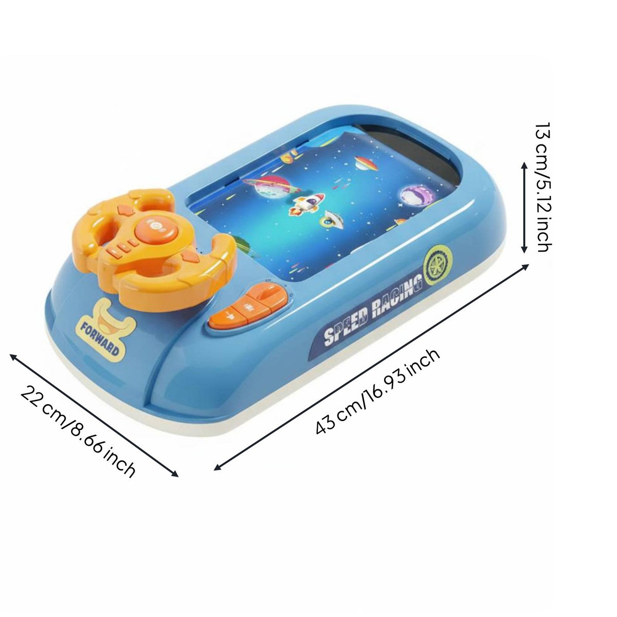 Steering Wheel Driving Toy Hand-Eye Coordination Training for Desktop