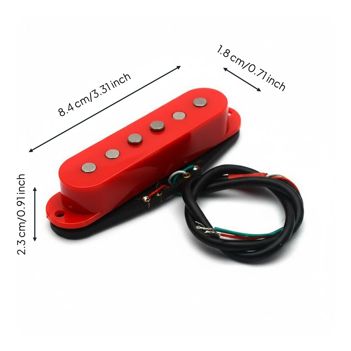 Alnico 2 Pickup Vintage Design Musical Instrument Part Easy to Install