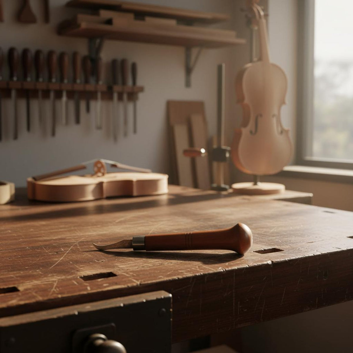 Purfling Cleaning Curved Tip Violin Channel Cleaning