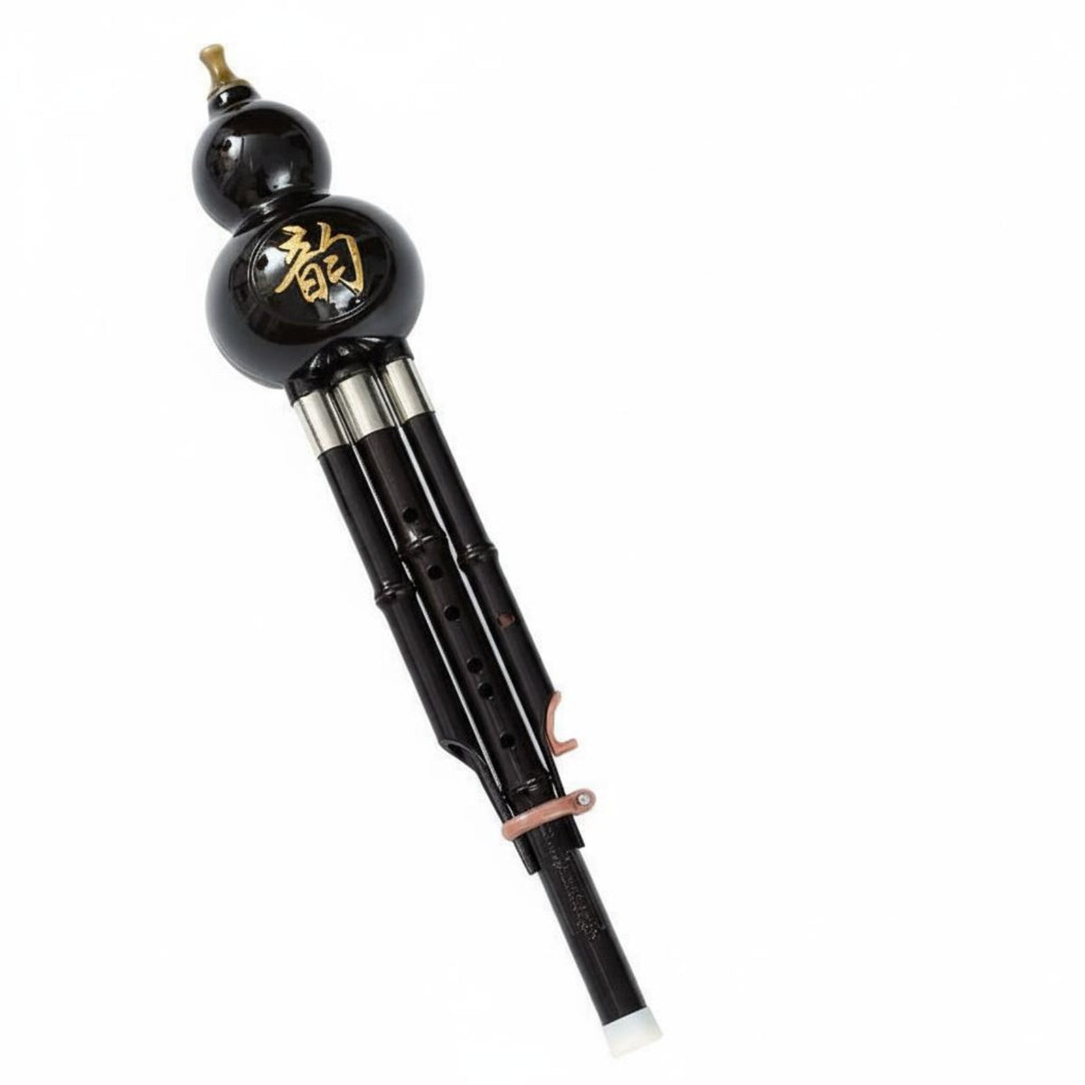 Hulusi Gourd Flute Easy to Play Chinese Gourd Pipe Detachable Design