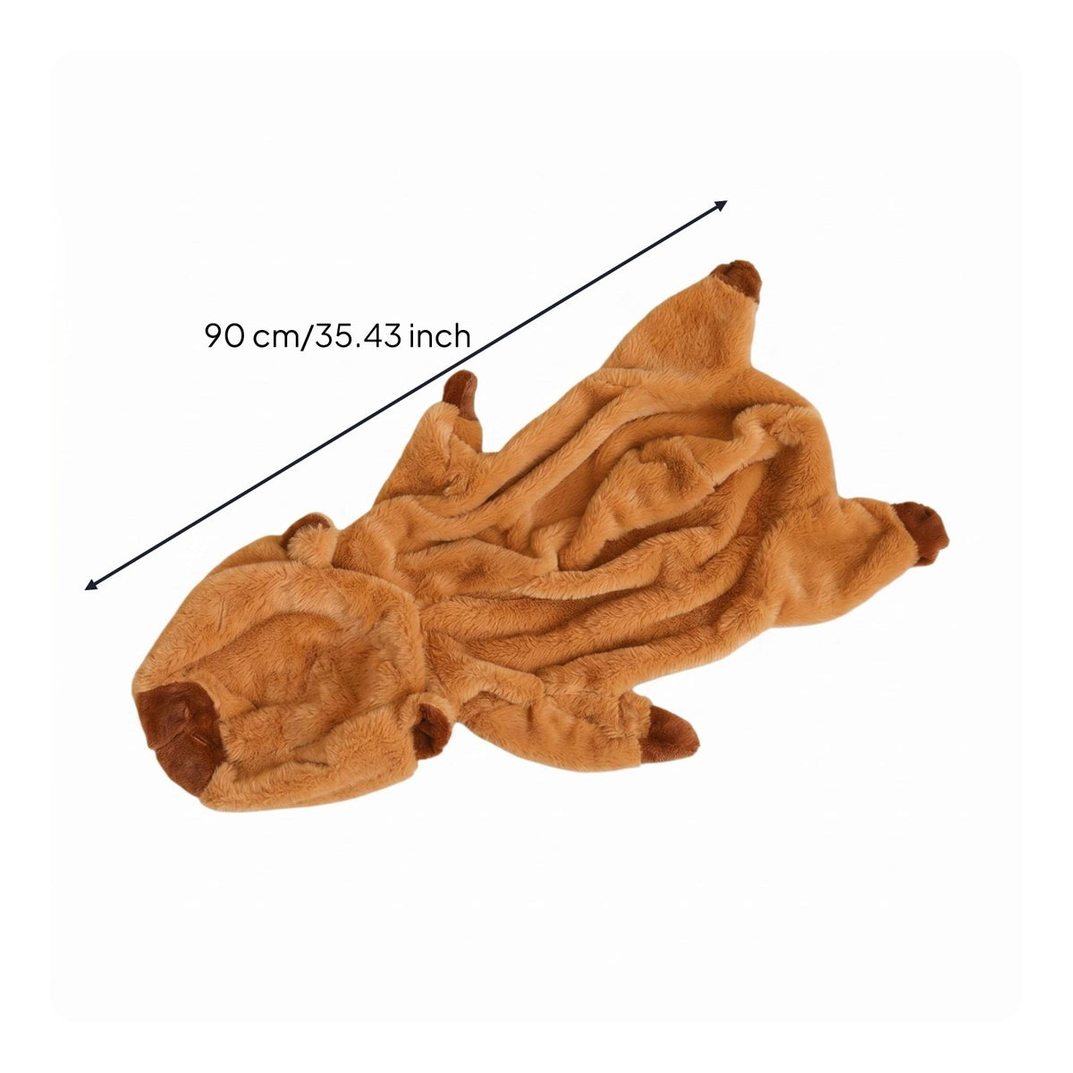 Capybara Stuffed Cover Semi-Finished Plaything Soft