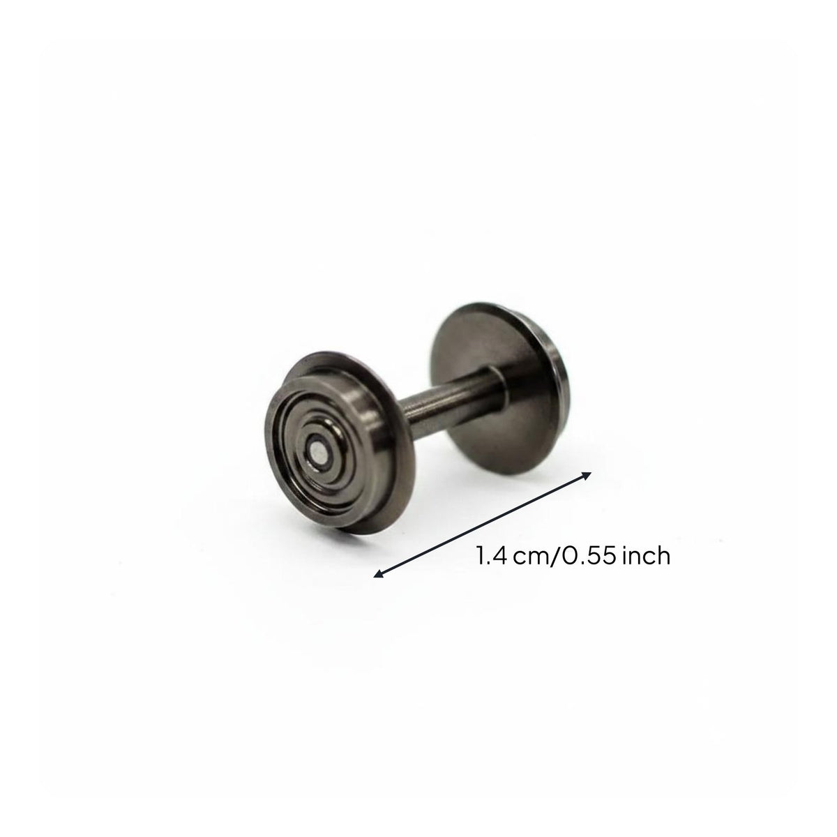 HO Scale Metal Wheels Universal Replacement 1:87 Scale Train Wheels