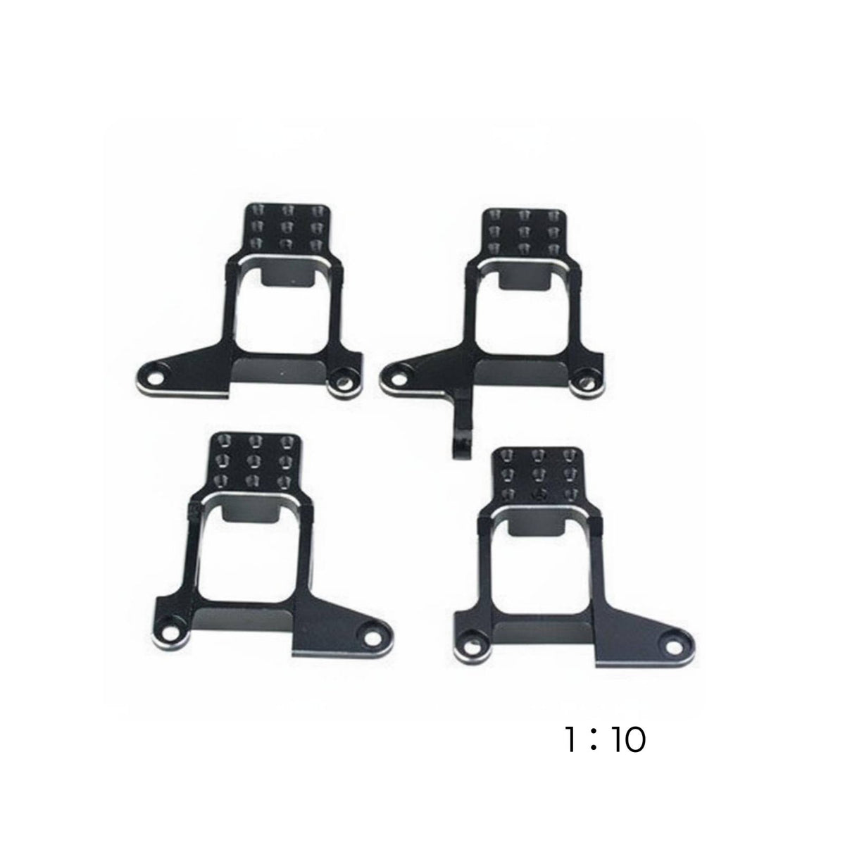 4 Pieces Aluminum Shock Mount Set Long-Lasting Damping System Upgrade