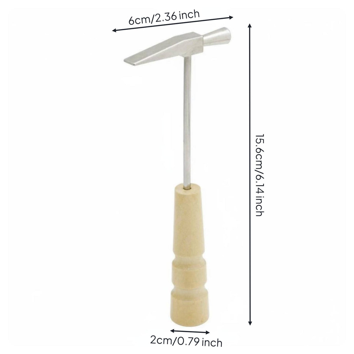 Kalimba Tuning Hammer Portable Metal Tone Adjuster Long-Lasting
