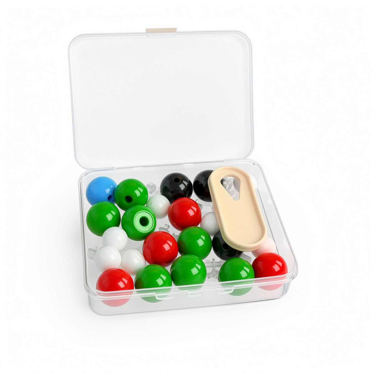 Atomic Structure Model Kit Clear Plastic Case Ball-and-Stick Model Kit