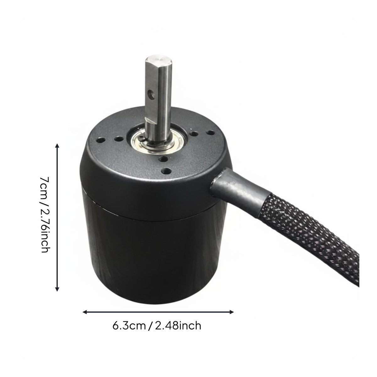 6374 Brushless Drive Unified Customizable Hall Transducer Brushless Drive Unified High Rotational Force Portable Power Source Part for DIY Upgrade