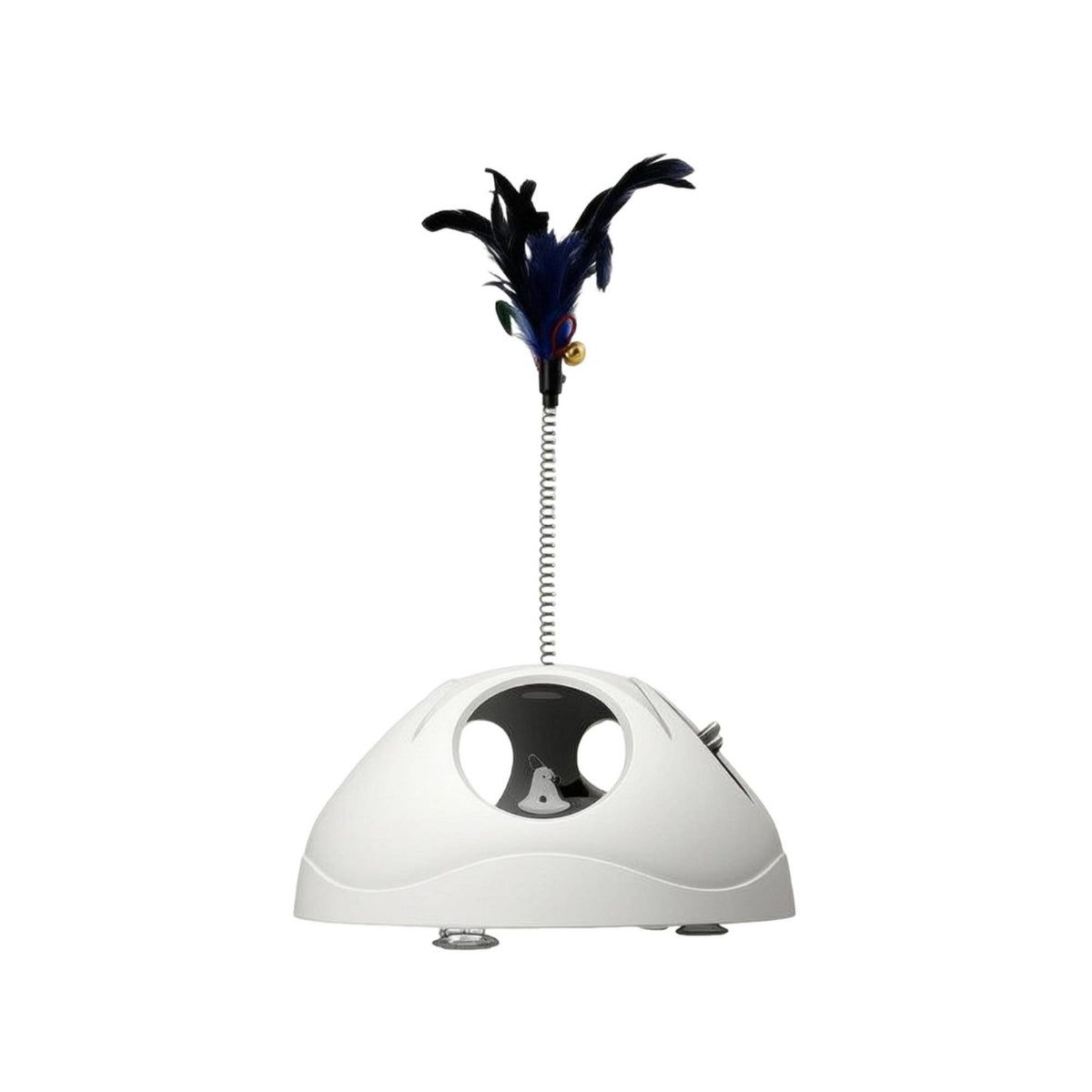Coil Rod Feline Toy Circular Openings Suction Feline Toy
