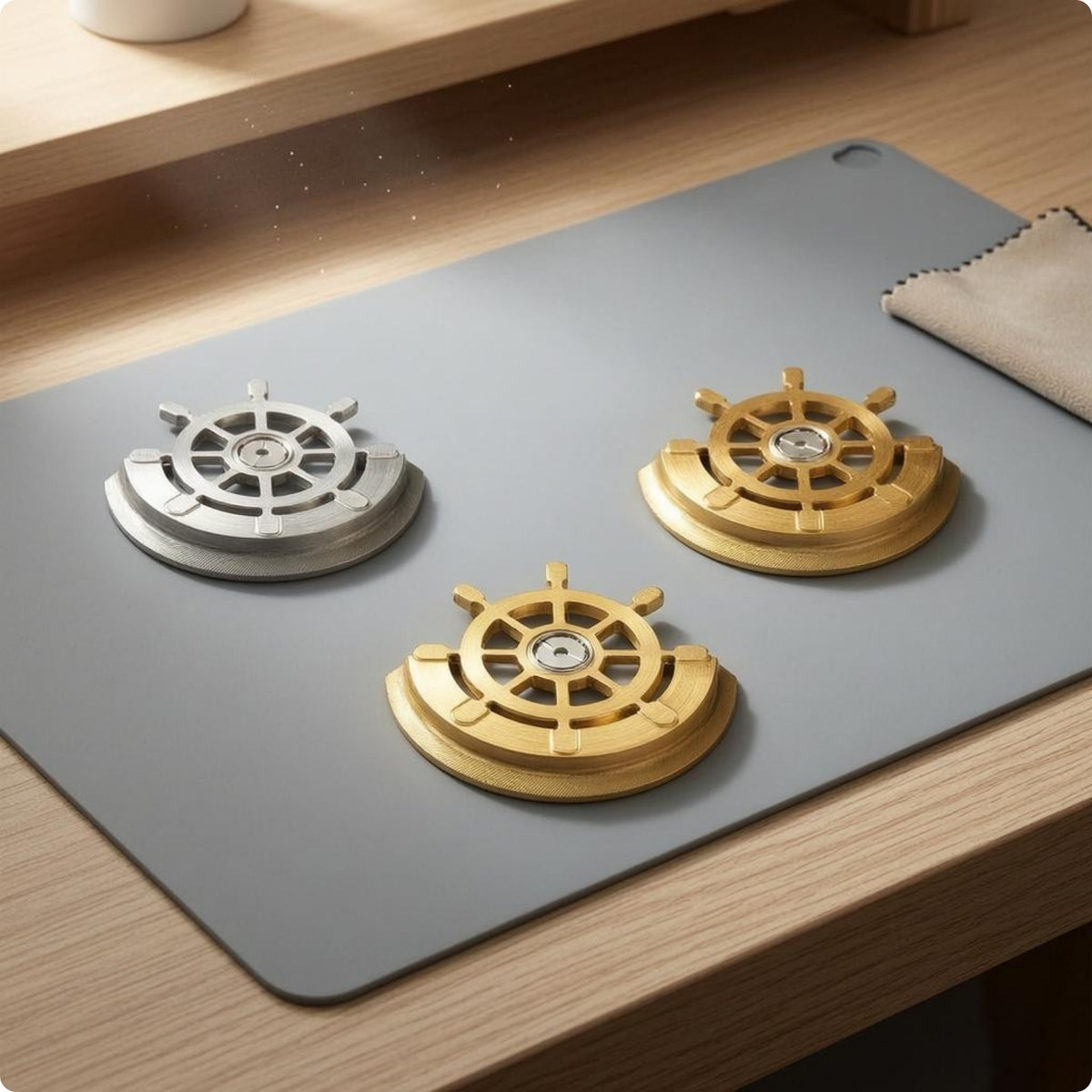 Ship-Wheel Rotor Customized exposedSpoke Rotor Stainless Steel