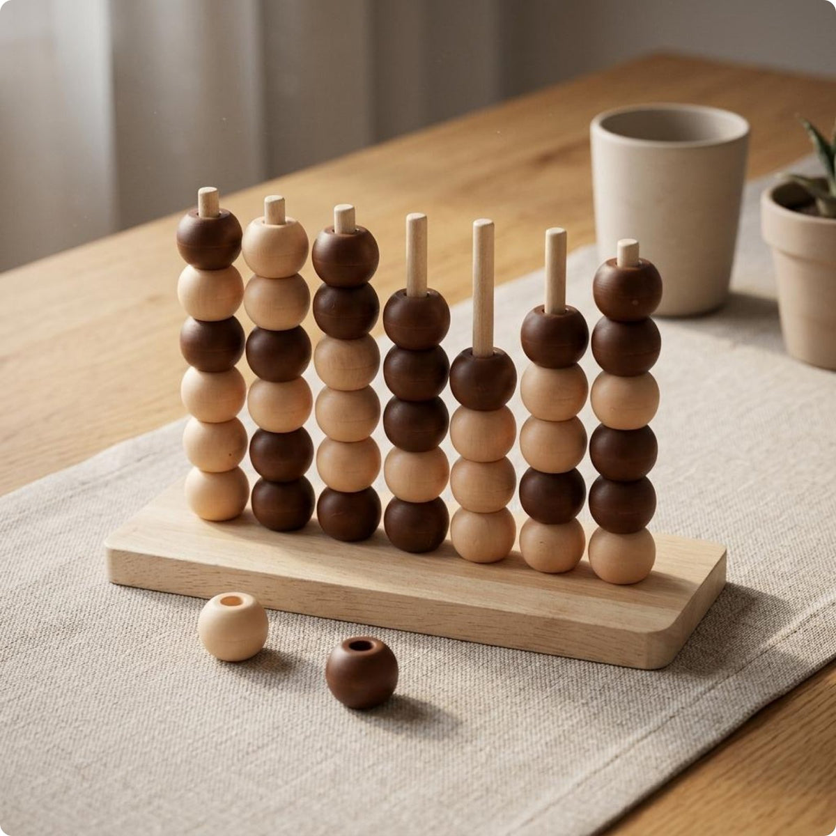 Connect 4 Game Educational Four in a Row Game 2 Player for Children