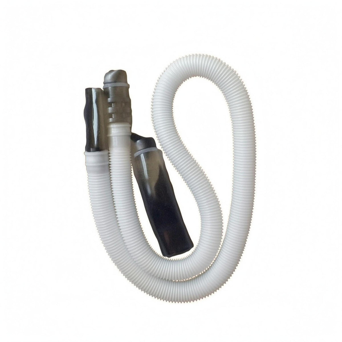 Corrugated Mouth Tube White Melodica Mouthpiece Tube Black Fittings