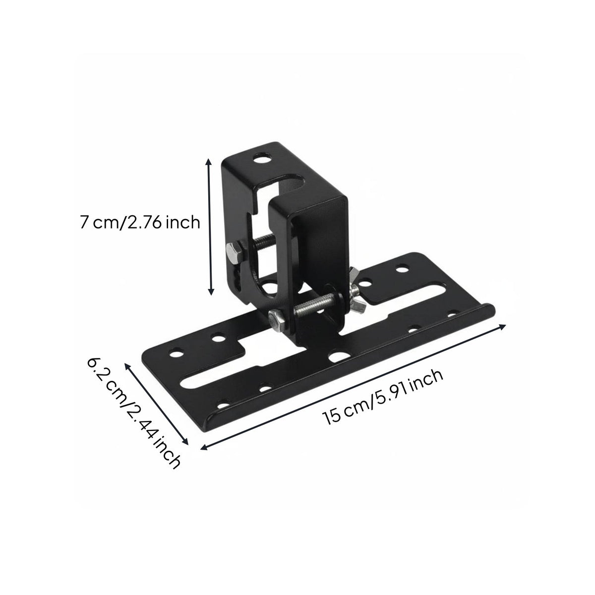 2 Pieces Speaker Ceiling Mount Heavy Duty Ceiling Speaker Mount for KTV, Studio