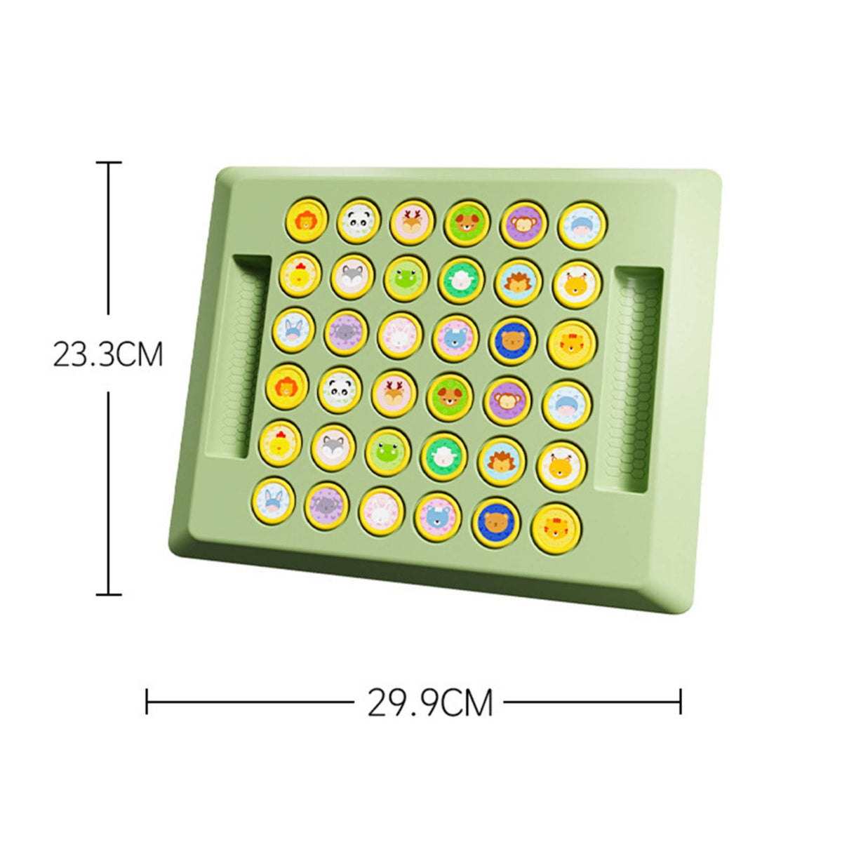 Wildlife Flip Chess Educational Flip Chess Game Cartoon Patterns for Families