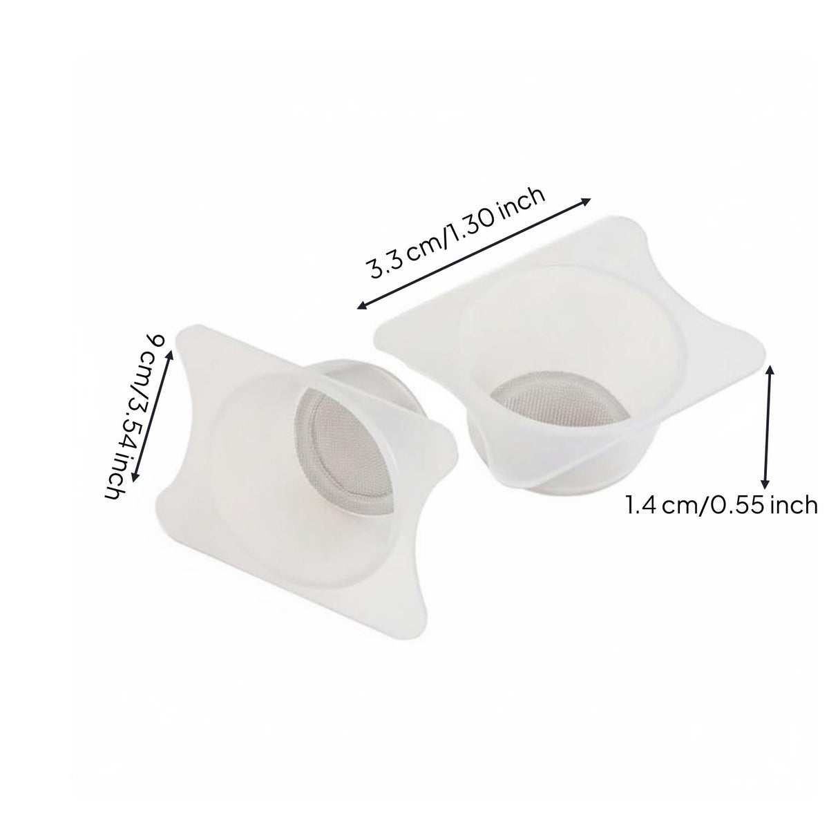 2 Pieces Filters Impurities Airbrush Paint Filter Cup Fine Filtration Airbrush Purification Cup Prevents Clogging Model Paint Strainer Ensures Even Finish for Modelers, Artists, Hobbyists, Arts and Crafts