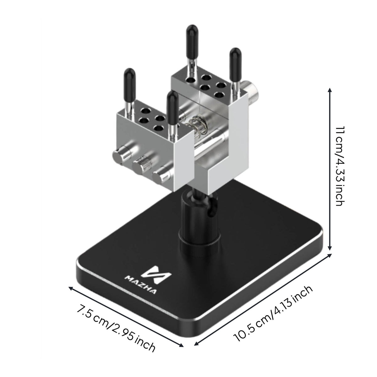 Handheld Modeling Vise Aluminum Alloy Handheld Mini Vise Lightweight Detachable Bench Clamp for Crafters