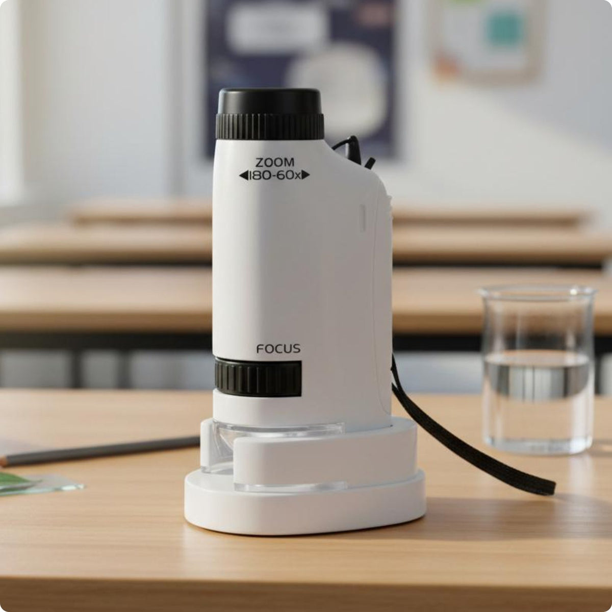 Biology Learning Microscope Educational Portable Magnify Microscope Laboratory